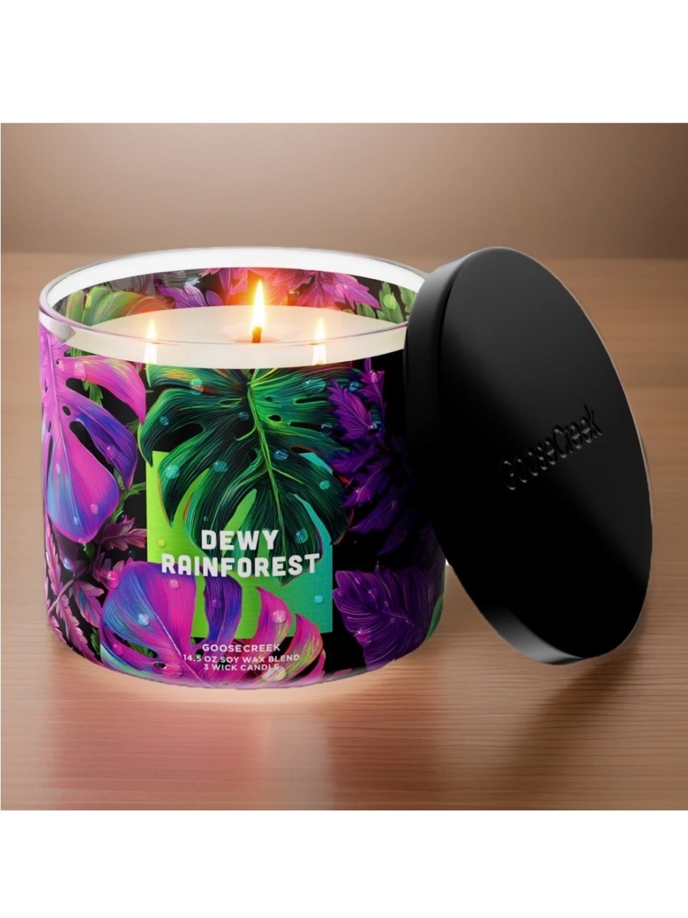 Goose Creek 3-Wick Candle- Dewy Rainforest (14.5 oz)